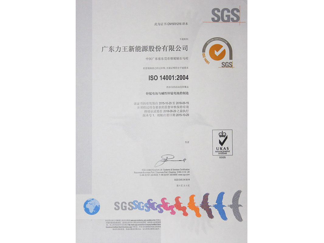 ISO140012004中文版